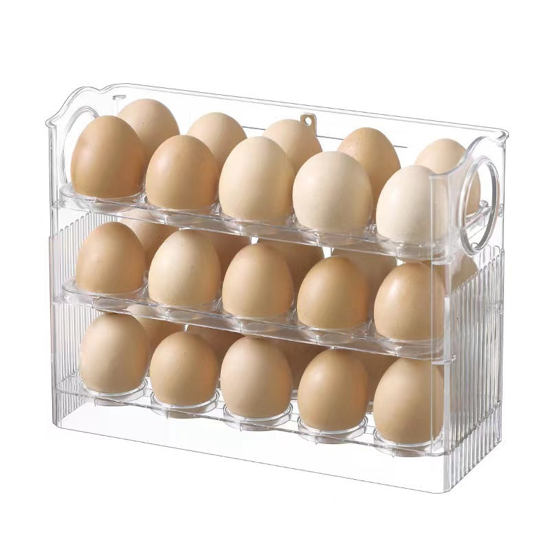 Flappable Egg Rack