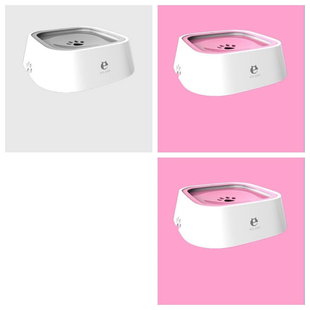Pet floating water bowl