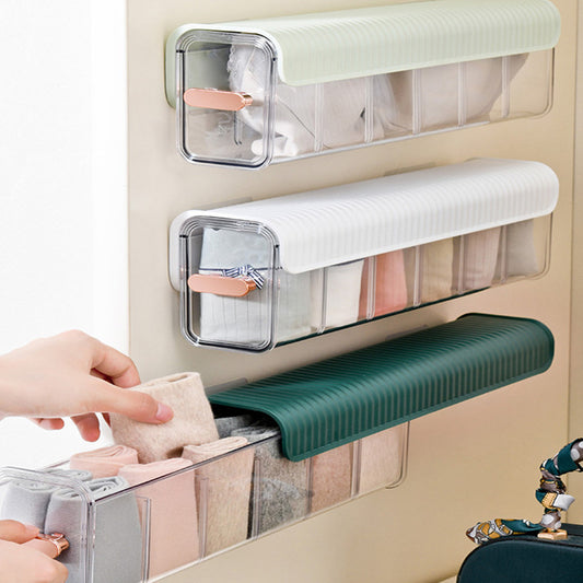 Clear Wall Mounted Drawer Organizer