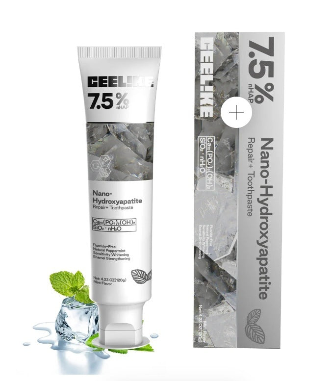 Fluoride-Free Hydroxyapatite Toothpaste