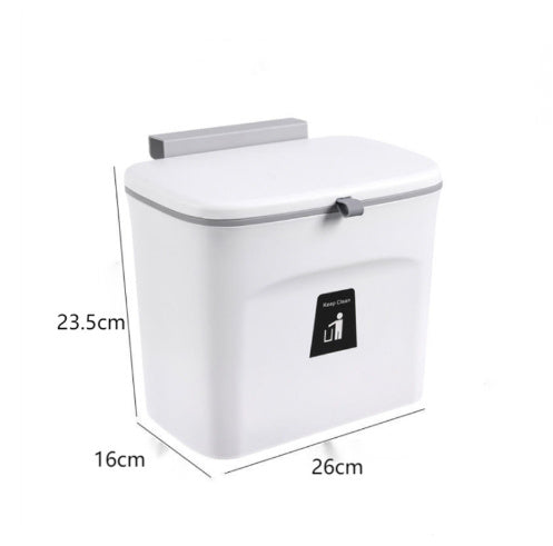 Wall-Mounted Trash Bin
