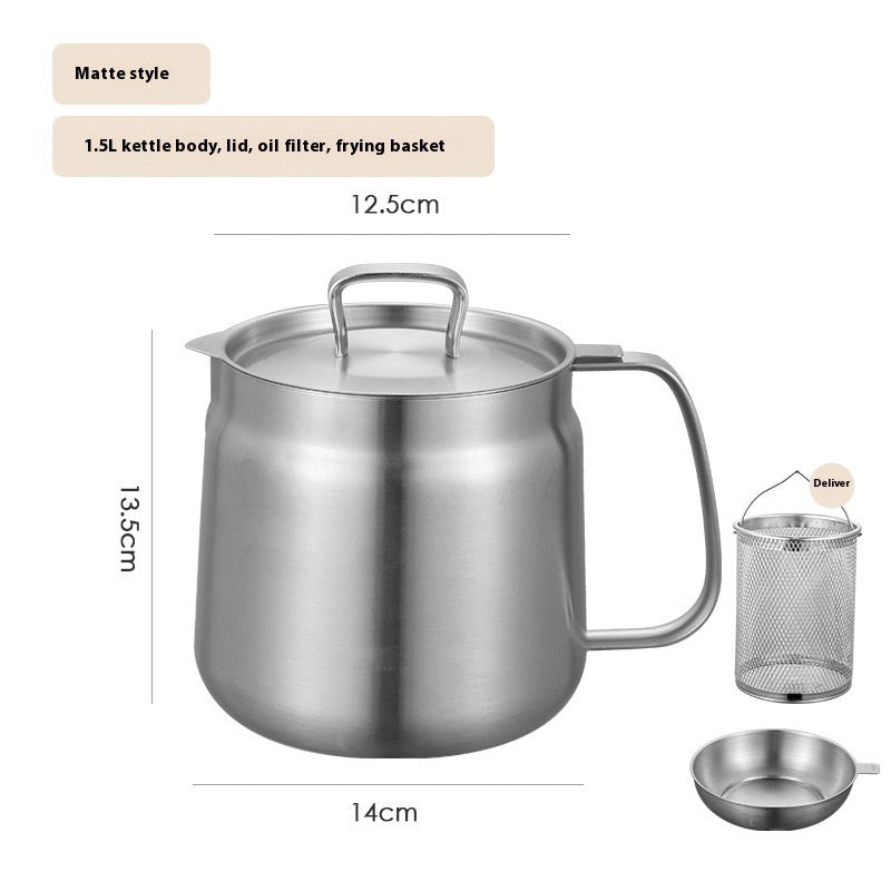 2-in-1 Oil Strainer Pot